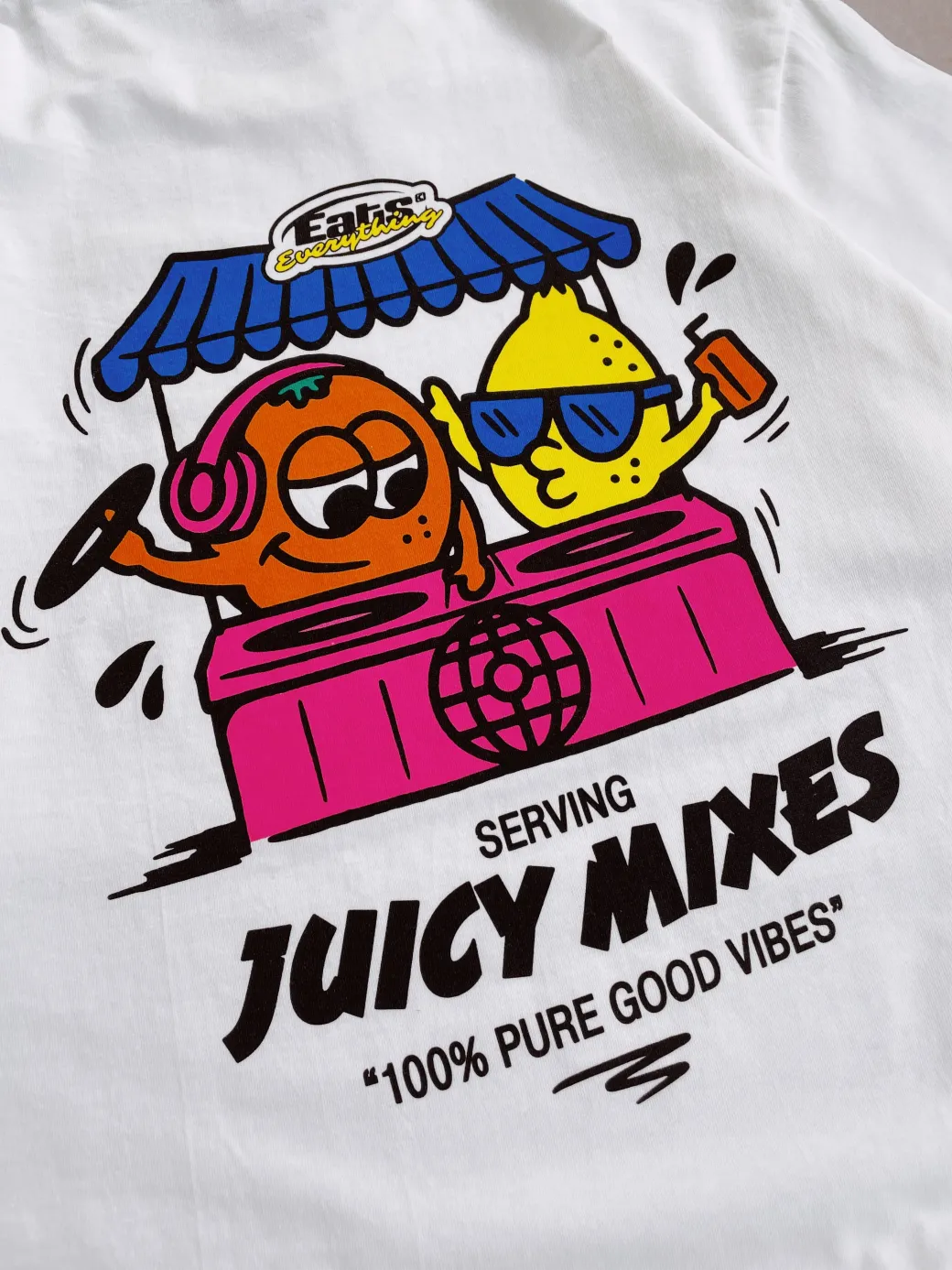 History Of Rave 'Juicy Mixes' Tee - White