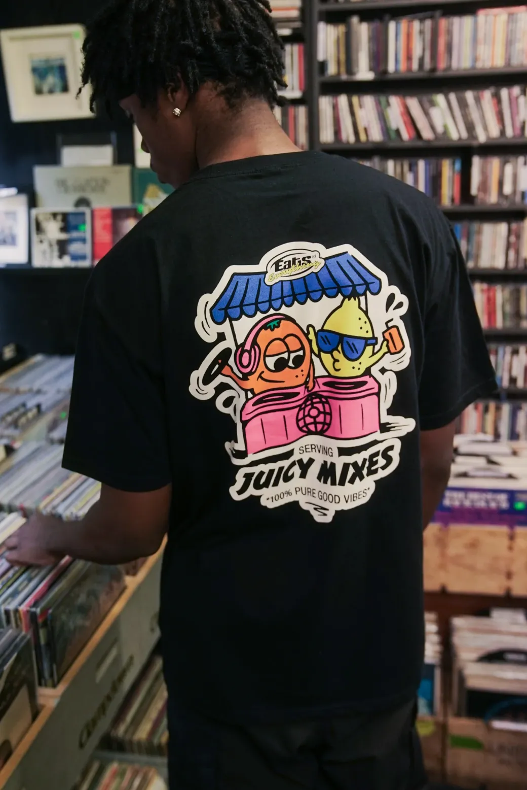 History Of Rave 'Juicy Mixes' Tee - Black