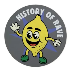 History Of Rave 'Lemon' Vinyl Slipmat