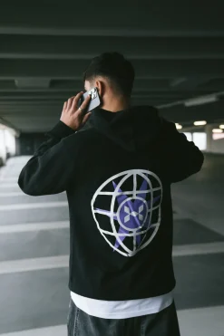 History Of Rave 'Logo' Hoodie - Black