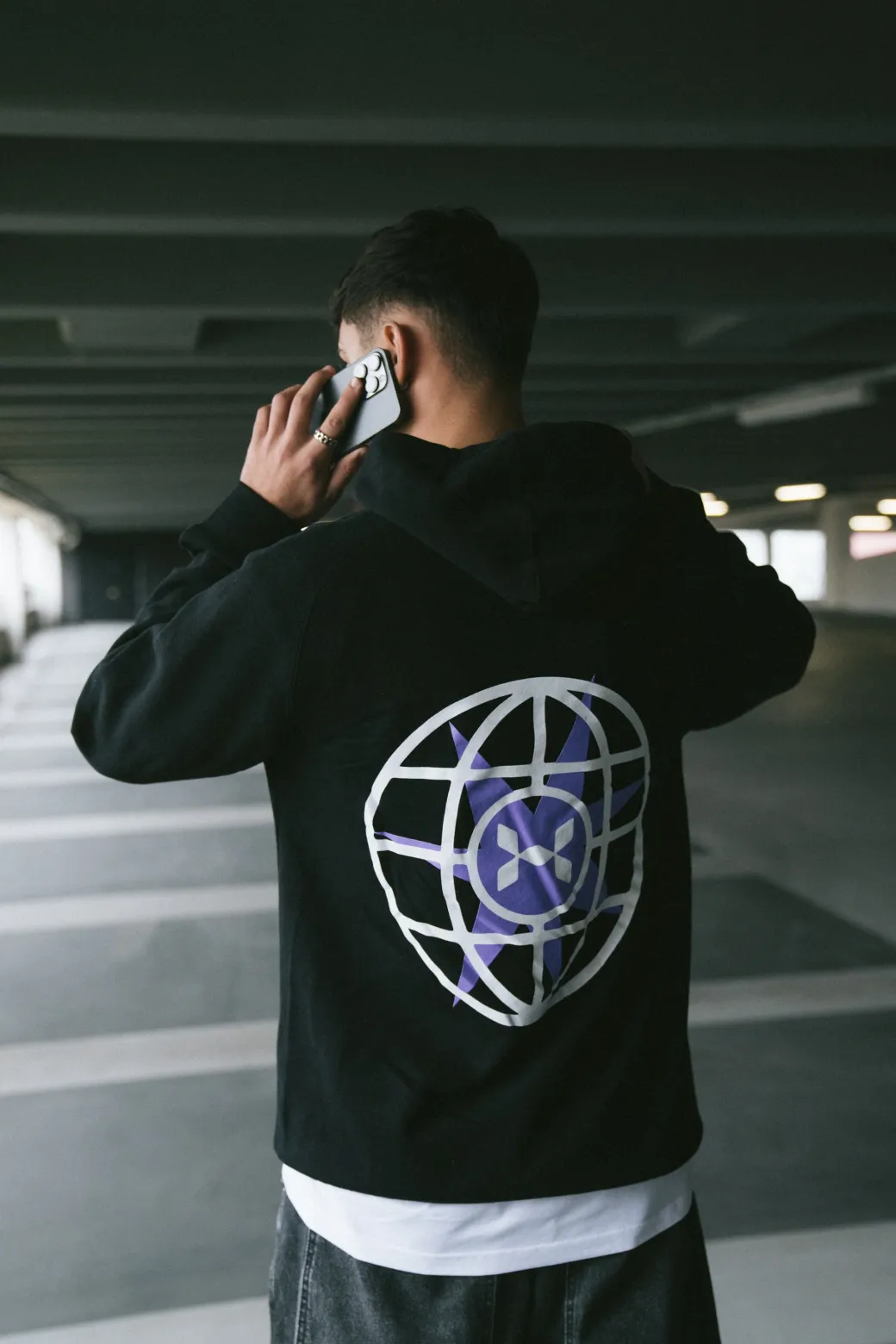 History Of Rave 'Logo' Hoodie - Black