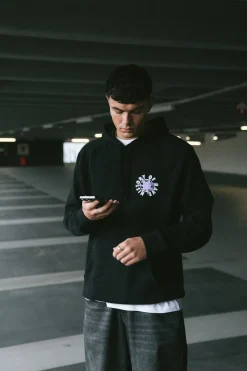 History Of Rave 'Logo' Hoodie - Black