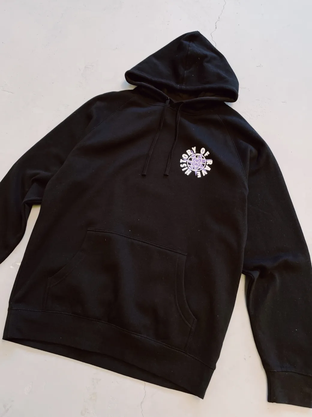 History Of Rave 'Logo' Hoodie - Black