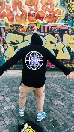 History Of Rave 'Logo' Hoodie - Black
