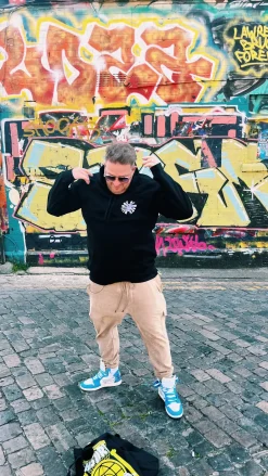 History Of Rave 'Logo' Hoodie - Black