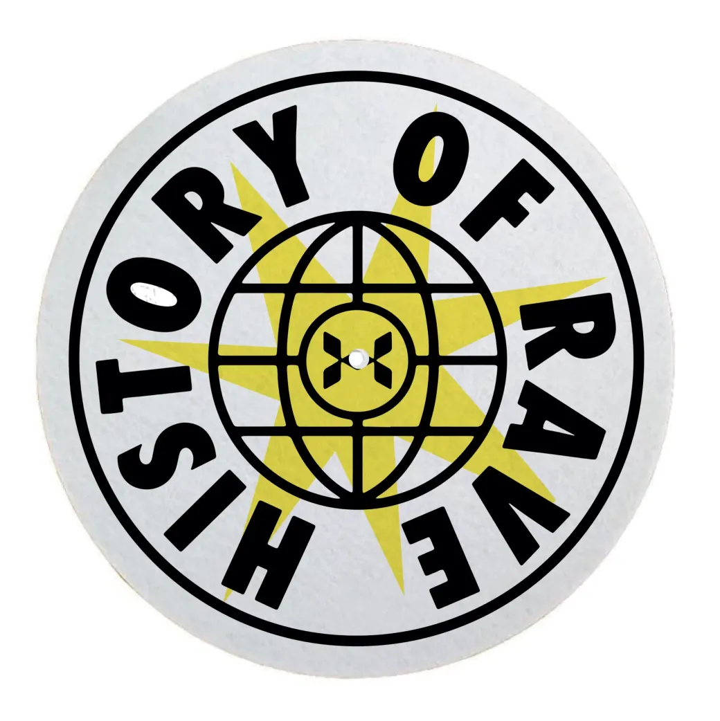 History Of Rave 'Logo' Vinyl Slipmat