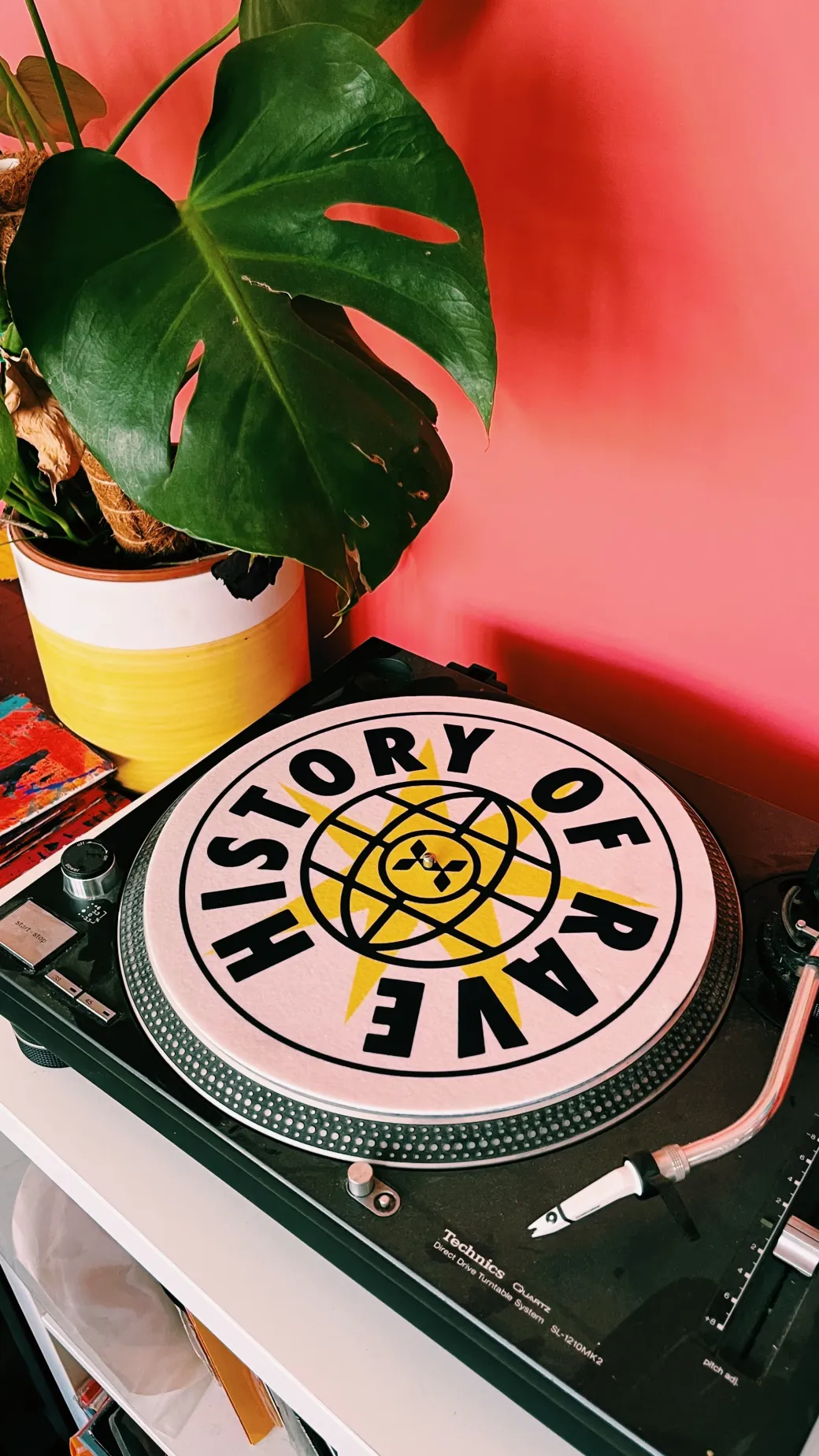 History Of Rave 'Logo' Vinyl Slipmat