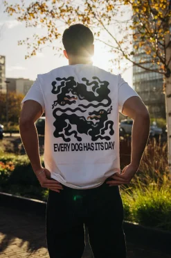 KBAR X UN:IK 'Every Dog Has Its Day' Tee - White