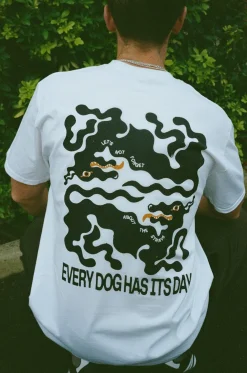 KBAR X UN:IK 'Every Dog Has Its Day' Tee - White