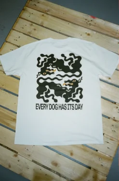 KBAR X UN:IK 'Every Dog Has Its Day' Tee - White