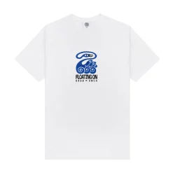 KBAR X UN:IK 'Floating On' Embroidered Tee - White