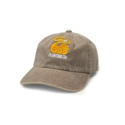 KBAR X UN:IK 'Floating On' Washed Cap - Brown