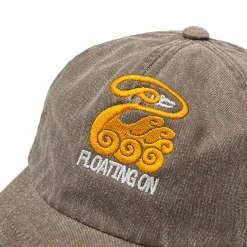 KBAR X UN:IK 'Floating On' Washed Cap - Brown