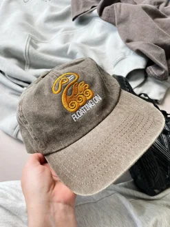 KBAR X UN:IK 'Floating On' Washed Cap - Brown