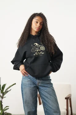 KBAR X UN:IK 'Frog Pond' Hoodie - Black
