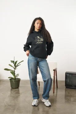 KBAR X UN:IK 'Frog Pond' Hoodie - Black