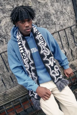 KBAR X UN:IK 'Shapes' Scarf - Black