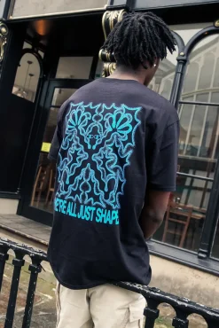 KBAR X UN:IK 'Shapes' Tee - Black