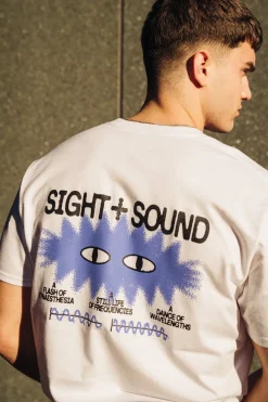 KBAR X UN:IK 'Sight & Sound' Tee - White