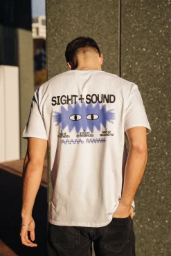 KBAR X UN:IK 'Sight & Sound' Tee - White