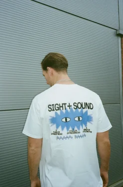 KBAR X UN:IK 'Sight & Sound' Tee - White
