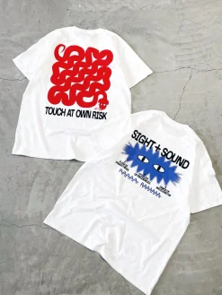 KBAR X UN:IK 'Sight & Sound' Tee - White