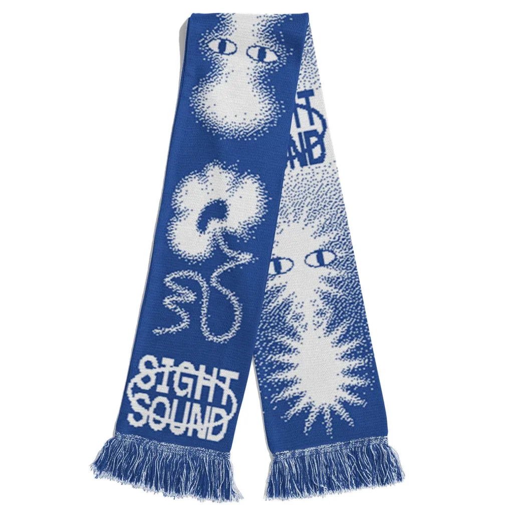 KBAR X UN:IK 'Sight & Sound' Scarf - Black / Blue