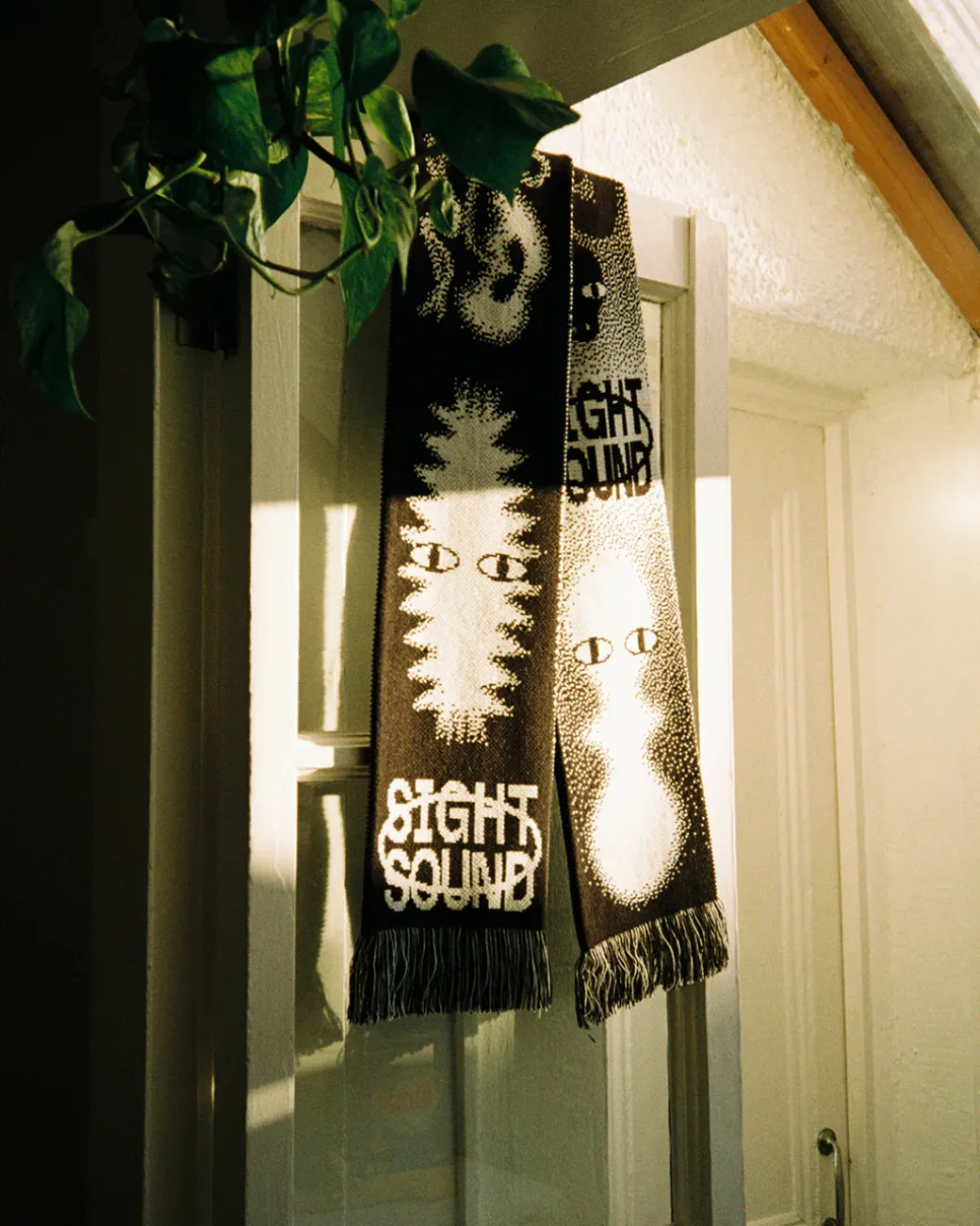 KBAR X UN:IK 'Sight & Sound' Scarf - Black / Blue
