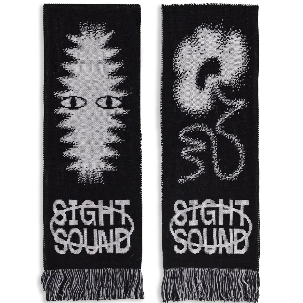 KBAR X UN:IK 'Sight & Sound' Scarf - Black / Blue