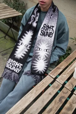 KBAR X UN:IK 'Sight & Sound' Scarf - Black / Blue
