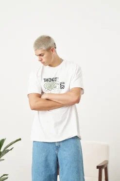 KBAR X UN:IK 'Taking It Slow' Tee - White