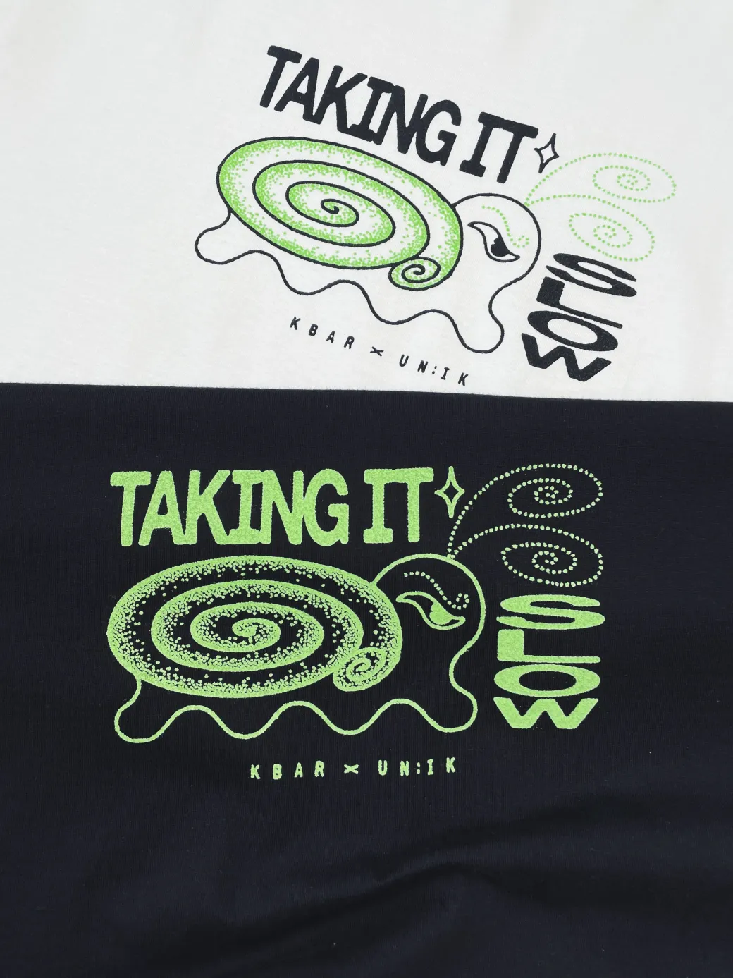 KBAR X UN:IK 'Taking It Slow' Tee - White