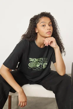 KBAR X UN:IK 'Taking It Slow' Tee - Black
