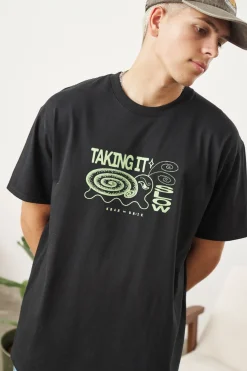 KBAR X UN:IK 'Taking It Slow' Tee - Black