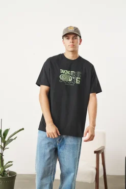 KBAR X UN:IK 'Taking It Slow' Tee - Black
