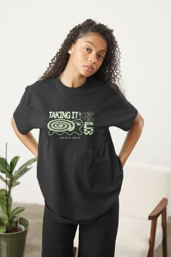 KBAR X UN:IK 'Taking It Slow' Tee - Black
