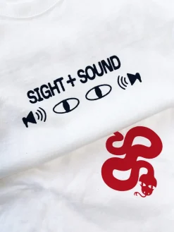 KBAR X UN:IK 'Touch At Own Risk' Tee - White