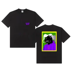 Melé x Club Bad 'Black Jaguar' Tee - Black
