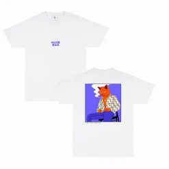 Melé x Club Bad 'Cool Cat' Tee - White