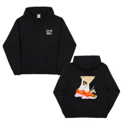 Melé X Club Bad 'Crossed Legs' Hoodie - Black