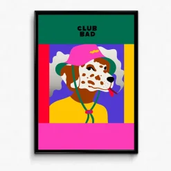 Melé X Club Bad 'Dalmatian' Print