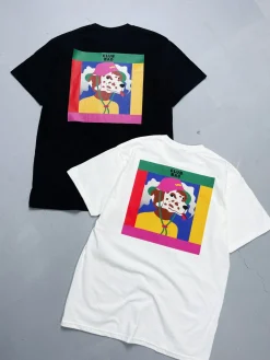 Melé X Club Bad 'Dalmatian' Tee - Black