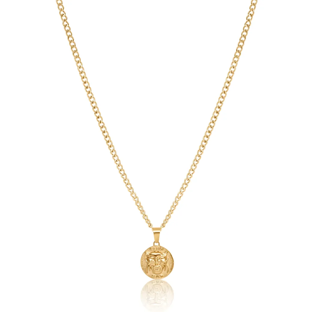 Melé X Club Bad 'Panther' Pendant Necklace - Silver / Gold