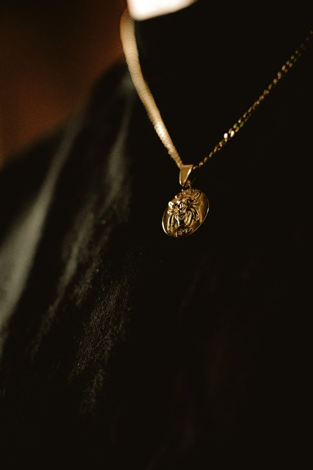 Melé X Club Bad 'Panther' Pendant Necklace - Silver / Gold