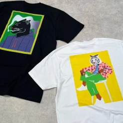 Melé x Club Bad 'Summer Tiger' Tee - White