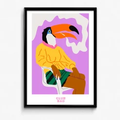 Melé x Club Bad 'Toucan' Print