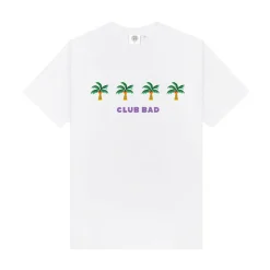 Melé x Club Bad 'Tropical' Tee - White