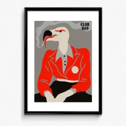 Melé x Club Bad 'Vultures' Print