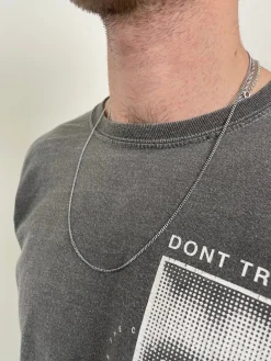 Minimal Curb Chain 2mm - Gold / Silver