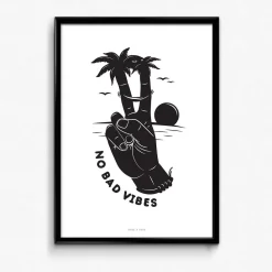 NO BAD VIBES PRINT